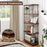 2/3/4/5-Tier Multipurpose Display Rack with Metal Frame-5-Tier