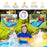 Inflatable Water Slide with Ocean Balls for Kids without Blower