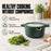 Stackable Nonstick Cookware Set, 5-Piece