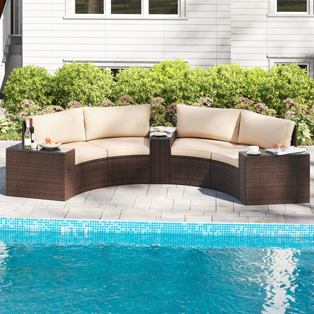 5 Pieces Patio Furniture Set