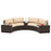 5 Pieces Patio Furniture Set