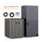 5 Ton 17 SEER2 Central Air Conditioner Heat Pump System with Multi-Position Air Handler Unit