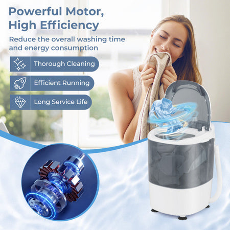 Semi-Automatic Mini Washer
