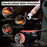 6-Piece Long Bent Gouge Set