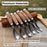 6-Piece Long Bent Gouge Set