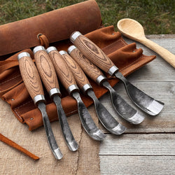 6-Piece Long Bent Gouge Set