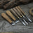 6-Piece Wood Carving Tool Set – Knives, Gouges & Chisels for Detail Work