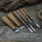 6-Piece Wood Carving Tool Set – Knives, Gouges & Chisels for Detail Work