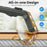 600W Upholstery Cleaner Machine with 15Kpa Powerful Suction and Versatile Attachments-Gray