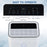 60-Pint Dehumidifier for Home and Basements 4000 Sq. Ft with 3-Color Digital Display-White