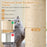 60 Inches Tall Cat Tree with 2-Story Condo and Sisal Scratching Posts-Natural