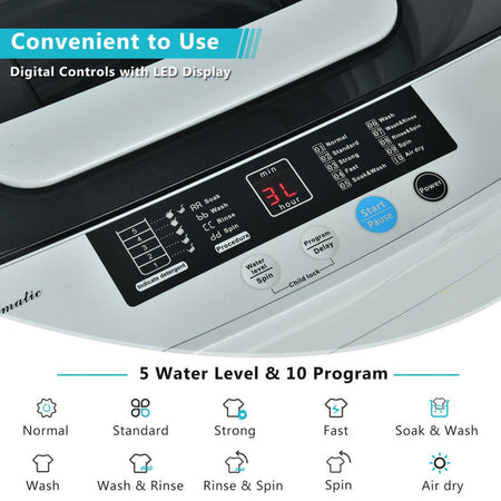 Portable Washer w/ Drain Pump