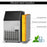 Compact Stainless Steel Ice Maker
