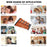 25 Notes Xylophone Wooden Percussion Educational Instrument with 2 Mallets