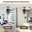 50 Inches Ceiling Fan with Lights Reversible Blades and Pull Chain Control-Black