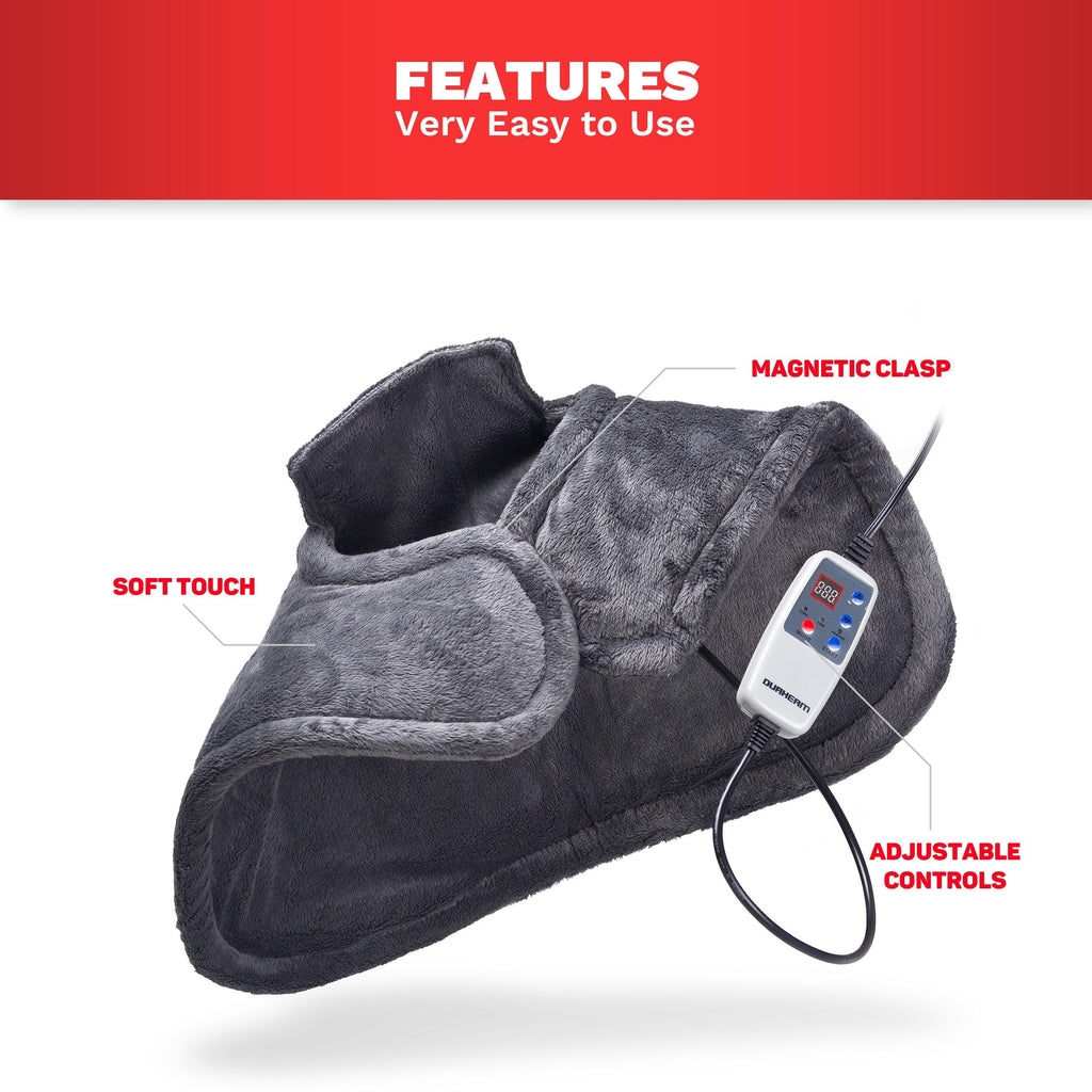 Personal Therapeutic Heated Shoulder Neck Wrap Heating Pad w/ Magnetic ...