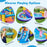 6-in-1 Inflatable Kids Water Park for Yard