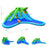 Inflatable Crocodile Style Water Slide Upgraded Kids Bounce Castle with 680W Blower