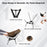 Portable Camping Chair with Compact Carrying Bag-Coffee