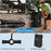 79 Gal Water Chiller Compatible Cold Plunge Tub with Cover-Black