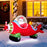 7.2 Feet Christmas Inflatables Airplane with Gift Boxes and Built-in LED Lights