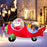 7.2 Feet Christmas Inflatables Airplane with Gift Boxes and Built-in LED Lights