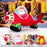 7.2 Feet Christmas Inflatables Airplane with Gift Boxes and Built-in LED Lights