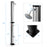 7.2 Feet Solar-Heated Outdoor Shower with Free-Rotating Shower Head