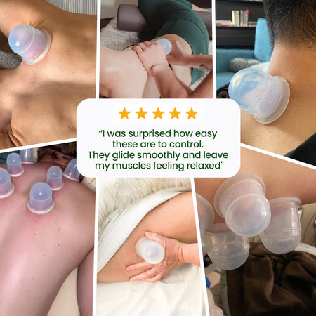 ZEN Cupping Therapy Set - 6 Cups