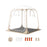 7 x 7 FT Pop Up Sports Tent Clear Bubble Tent All-Weather Waterproof Pod with Sealed Floor