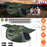 3-4 Person Pop Up Tent Automatic Setup Camping Tent Waterproof Instant Setup Tent with 2 Mosquito Net Windows Carrying Bag for Hiking Climbing Adventu