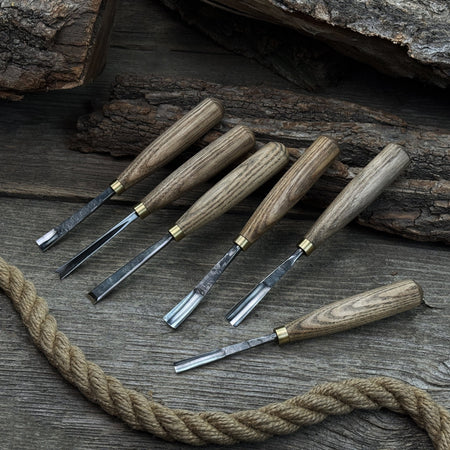 8-Piece Large Wood Carving Tool Set