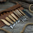 8-Piece Spoon Carving Tool Set with Sharpening Board