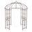 8.4 x 7 Feet Wide Birdcage Shape Garden Arbor