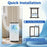 10000 BTU Portable Air Conditioner 3 in 1 Floor AC Unit with Fan and Dehumidifier