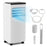 10000 BTU Portable Air Conditioner with Remote Control Cools up to 350 Sq.Ft