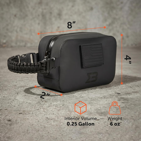 Waterproof Admin Pouch, IP67 Zipper Organizer for Electronics, Cables, Chargers, Travel Essentials and Everyday Carry