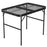35.62x23.42x25.9in Foldable Camping Table Collapsible Picnic Aluminum Alloy Grill Stand 88LBS Max Load Height Adjustable BBQ Table