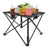 2Pcs Foldable Camping Table Portable Picnic Table Lightweight Travel Desk with 2 Cup Holders/Table Carrying Bag