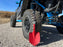 ATV / UTV Krazy Beaver Shorty Shovel (Textured Red Head / Black Handle)