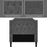 Linen Twin Upholstered Platform Bed with Frame Headboard Mattress Foundation
