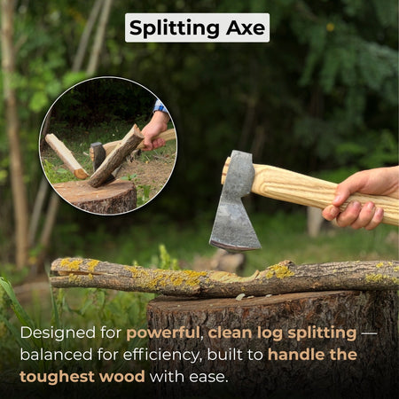 Bushcraft Axe – Camping Hatchet 0.74 kg 1.63 lb