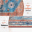 5 x 7 Inch Non-Shedding Distressed Vintage Indoor Area Rug