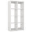 8 Cube Bookshelf with Back Guardrail for Living Room Bedroom-White
