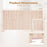 8 Pieces EVA Foam Floor Tiles with Wood Texture