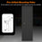 8 Rifle Safe Large Gun Cabinet with Storage Shelf-Black