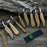 9-Piece Spoon Carving Tool Set with Sharpening Board