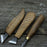 9-Piece Spoon Carving Tool Set with Sharpening Board