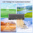 GreyVolt Series 9100 BTU 20.5 SEER2 115V WiFi Enabled Mini Split AC Compatible with Alexa Gray