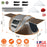 3-4 Person Pop Up Tent Automatic Setup Camping Tent Waterproof Instant Setup Tent with 2 Mosquito Net Windows Carrying Bag for Hiking Climbing Adventu